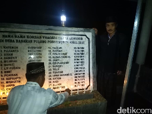 Peringati Tragedi Longsor di Ponorogo, Warga Bangun Monumen Peringati Tragedi Longsor di Ponorogo, Warga Bangun Monumen