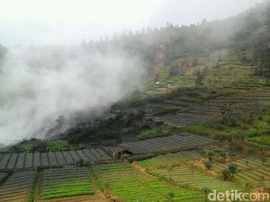 Letusan Kawah Sileri Hari Ini Lebih Kecil Dibanding Pekan Lalu