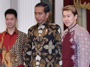 Presiden Jokowi Percayakan Emas Asian Games 2018 di Pundak Kevin/Marcus