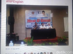 Penjelasan Panitia soal Spanduk Meat and Great di Kampanye Emil