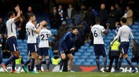 Setelah berusaha selama 28 tahun, Spurs akhirnya berhasil meruntuhkan keangkeran Stamford Bridge. Foto: Peter Nicholls/Reuters