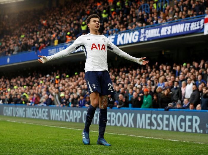 Pemain Tottenham Hotspur, Dele Alli. (Foto: Peter Nicholls/Reuters) Pemain Tottenham Hotspur, Dele Alli. (Foto: Peter Nicholls/Reuters)