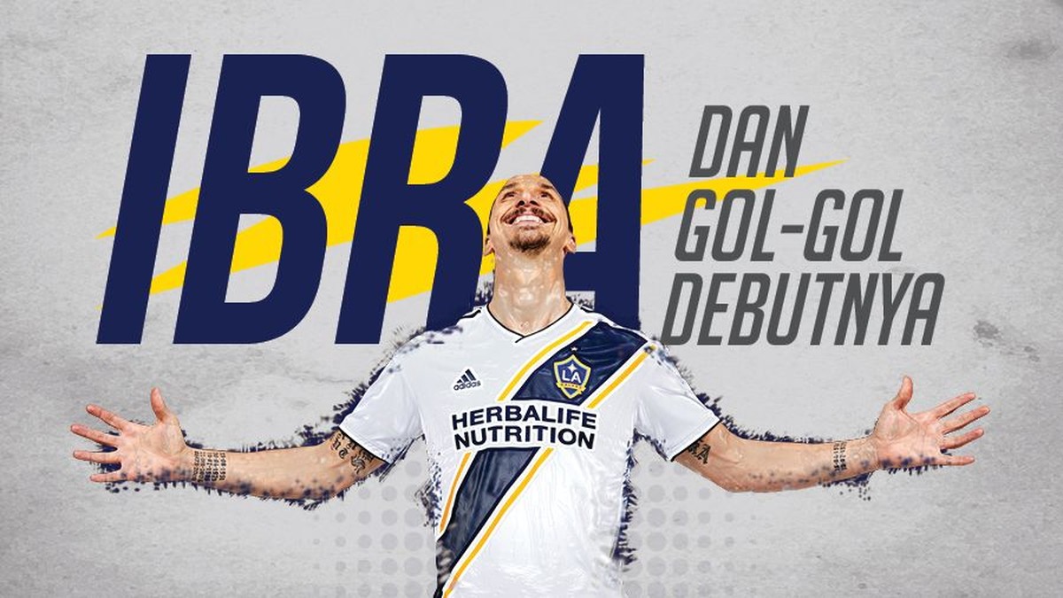 Zlatan Ibrahimovic dan gol-gol debutnya di kompetisi (Infografis Detiksport)
