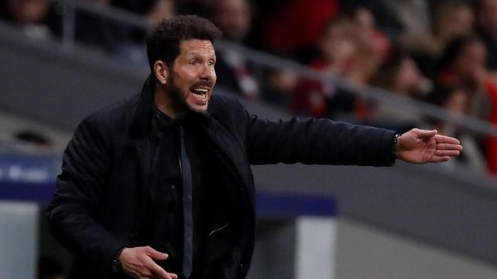 Diego Simeone akan menghadapi pelatih Real Madrid yang kelima sejak ditunjuk Atletico Masd dengan pelatih Foto: Javier Barbancho/Reuters Diego Simeone akan menghadapi pelatih Real Madrid yang kelima sejak ditunjuk Atletico Masd dengan pelatih Foto: Javier Barbancho/Reuters