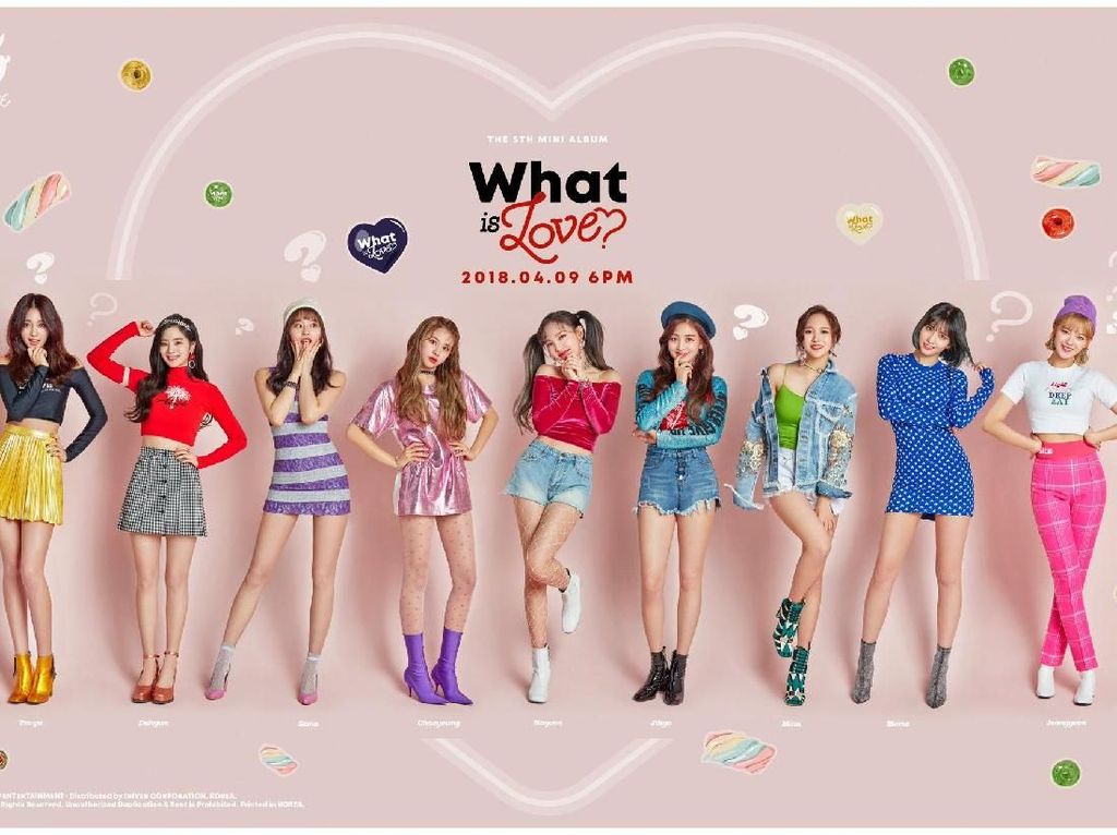 Comeback dengan What Is Love?, TWICE Sapu Bersih Chart Realtime Comeback dengan What Is Love?, TWICE Sapu Bersih Chart Realtime