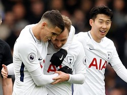 Eriksen Marahi Son Usai Gol Ketiga Spurs ke Gawang Chelsea
