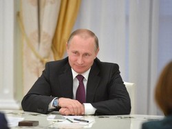 Video: Putin dan Ronaldo Cs Nongol di Pusat Kota Moskow