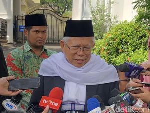 Sebelum Tes Kesehatan, Maruf Amin Temui Jokowi di Istana Sebelum Tes Kesehatan, Maruf Amin Temui Jokowi di Istana