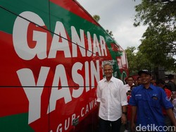 Ganjar Menang Quick Count Final Pilgub Jateng LSI