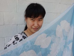 Hari Autis Sedunia, Hijabers Ini Ajak Anak Autis Gambar Motif Scarf