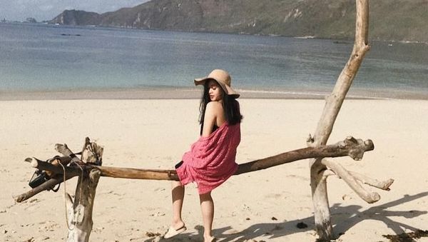 Intip Liburannya Cecillia Gina, Putri Cantik Master Limbad