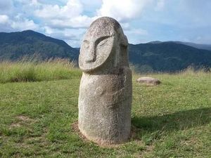 Foto: Keajaiban Patung Lore Lindu di Sulawesi Tengah Foto: Keajaiban Patung Lore Lindu di Sulawesi Tengah