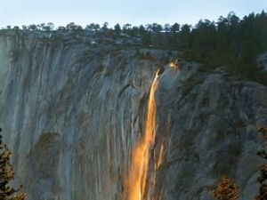 Air Terjun Api Dibuka Lagi, tapi Harus Pesan dari Jauh Hari