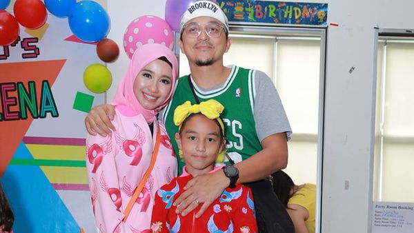 Potret Keceriaan Keluarga Laudya Cynthia Bella di Ultah Aleesya