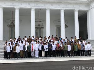 Jokowi: Jika Ulama dan Umara Beriringan, Insyaallah Negara Aman