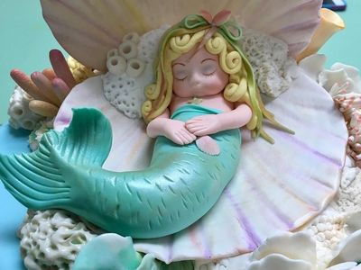 10 Shower Cake Imut dan Menggemaskan Ini Terbuat dari Fondant!