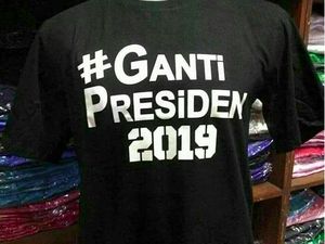 Beredar Kaos #2019GantiPresiden, Golkar: Upaya Jatuhkan Jokowi Beredar Kaos #2019GantiPresiden, Golkar: Upaya Jatuhkan Jokowi