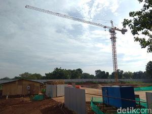 Progres Proyek Rumah DP Rp 0 di Pondok Kelapa