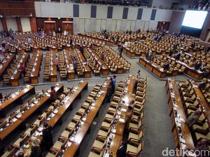Rapat RAPBN 2019, 455 Anggota DPR Absen Rapat RAPBN 2019, 455 Anggota DPR Absen