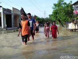 Embung Meluap, 4 Desa di Rembang Diterjang Banjir