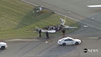Foto: Tabrakan Antarpesawat di Indiana, 2 Petugas Damkar Tewas