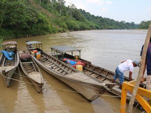 Bertaruh Nyawa Susuri Sungai Tamiang Aceh Bertaruh Nyawa Susuri Sungai Tamiang Aceh