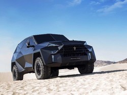 SUV Termahal Dunia, Mirip Mobil Batman Desain ala Pesawat Siluman