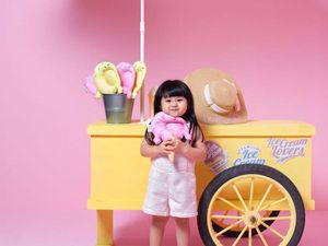 Gemas! Begini Potret Kalau Selebgram Baby Moonella Lagi Makan