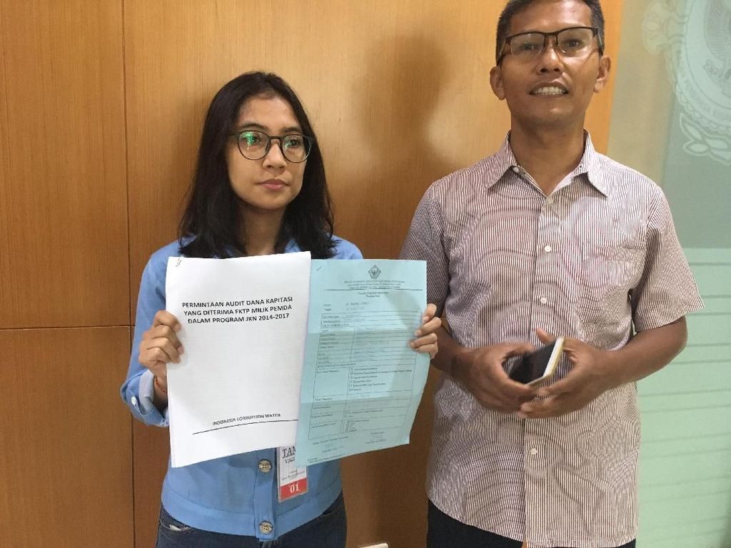 ICW Minta BPK Audit Dana Kapitasi di Puskesmas ICW Minta BPK Audit Dana Kapitasi di Puskesmas