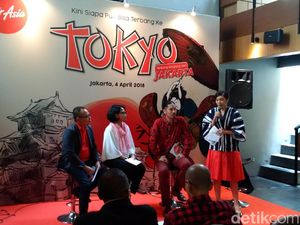 Jakarta-Tokyo PP Rp 2,4 juta dari AirAsia , Ini Tanggal Pemesanannya