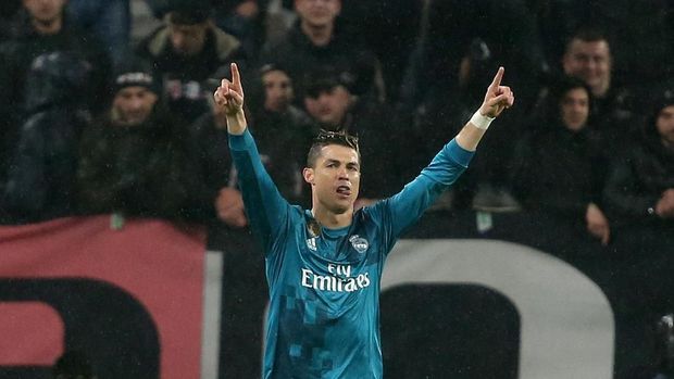 Cristiano Ronaldo sudah mencetak 15 gol di Liga Champions musim ini.