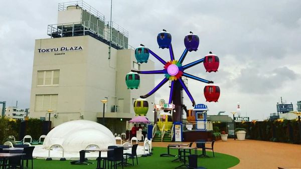 Foto: Bianglala Rooftop Terakhir di Tokyo