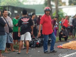 Tabrak Pohon, Pemotor di Gunungkidul Tewas