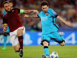 Roma Tak Gentar Hadapi Messi cs