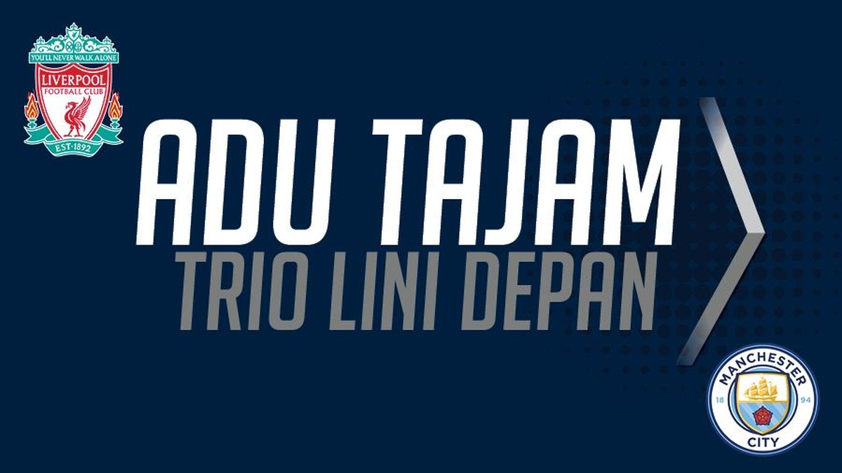 Tak ada adu tajam Mohamed Salah versus Sergio Aguero (Infografis Detiksport)