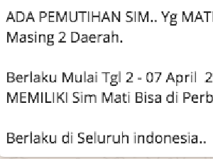 Hore! SIM Mati Bisa Diperbarui Tanpa Tes, Eh Beneran Nggak Sih? Hore! SIM Mati Bisa Diperbarui Tanpa Tes, Eh Beneran Nggak Sih?