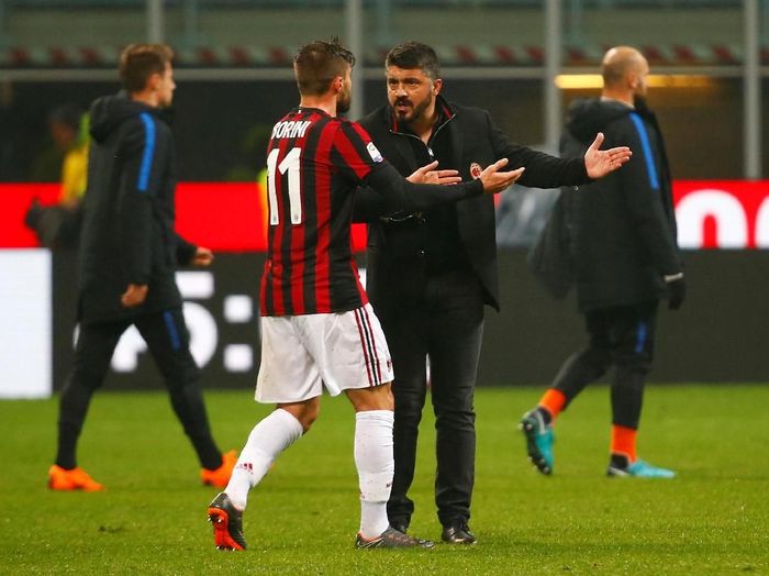 Pelatih AC Milan, Gennaro Gattuso. (Foto: Tony Gentile/Reuters) Pelatih AC Milan, Gennaro Gattuso. (Foto: Tony Gentile/Reuters)