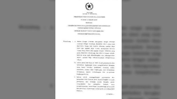 Jokowi Tunjuk Luhut Jadi 'Panglima' di Citarum
