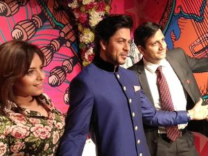 Patung Lilin Shah Rukh Khan Mejeng di Madame Tussauds Delhi