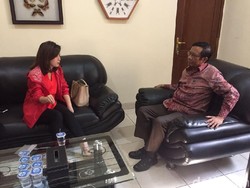 Grace Natalie Bertemu Mahfud MD, Ini yang Dibahas