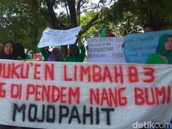 Terganggu Limbah Pabrik PRIA, Warga Mojokerto Wadul ke BLH