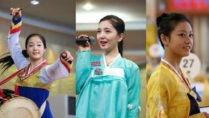 Deretan Wajah Cantik dari Korea Utara