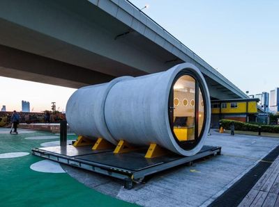 Foto: Jangan Salah, Pipa Ini Bisa Jadi Rumah & Hotel