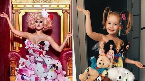 Gemas Deh, Gadis Cilik Ini Pakai Gaun DIY Persis Seleb Hollywood