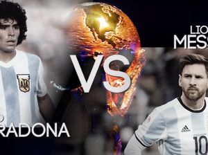 Maradona Vs Messi, Lihat Videonya!