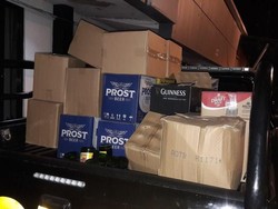 Razia Miras di Depok, 1.500 Botol Disita Polisi