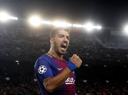 Suarez Akhirnya Bikin Gol Lagi di Liga Champions
