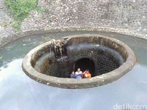 Spillway Sumur Misterius Jadi Arena Swafoto, Dinas PUPR: Bahaya Spillway Sumur Misterius Jadi Arena Swafoto, Dinas PUPR: Bahaya