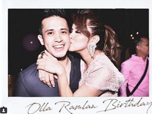 Kemesraan Olla Ramlan dan Aufar Hutapea Kemesraan Olla Ramlan dan Aufar Hutapea