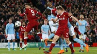 Liverpool makin di atas angin setelah Sadio Mane mencetak gol ketiga pada menit ke-31. Foto: Andrew Yates/Reuters